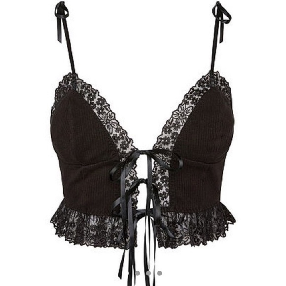 For Love & Lemons Bette Lace Cami tank